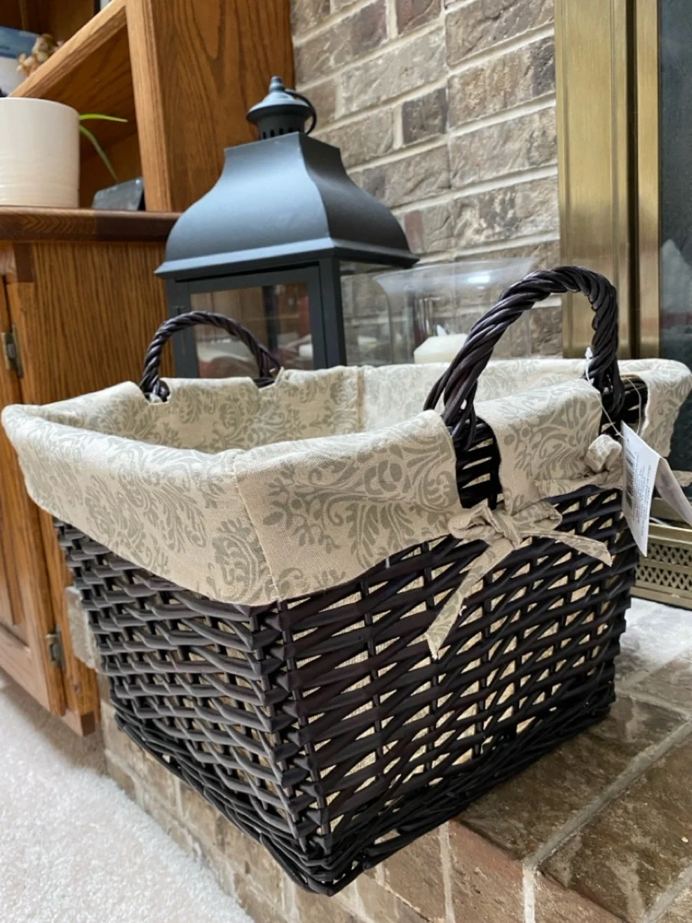 Large Decorative Basket - Picture 1 of 6